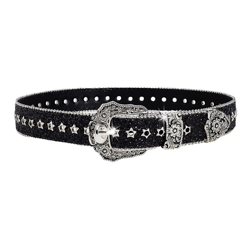 Ceinture Vintage Strass – Élégance et Charme Rétro