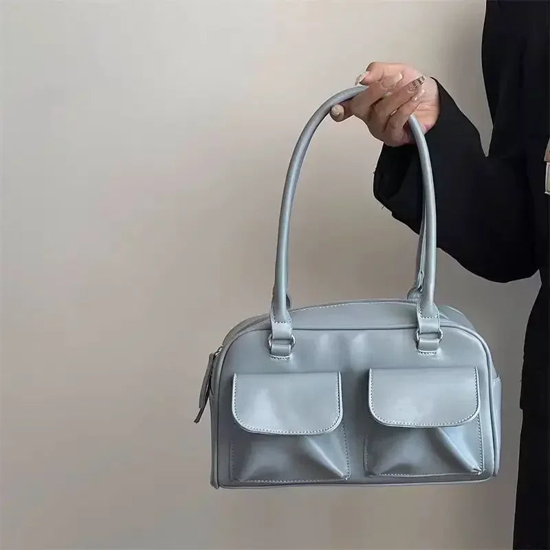 Sac Bandoulière Vintage Femme en Cuir