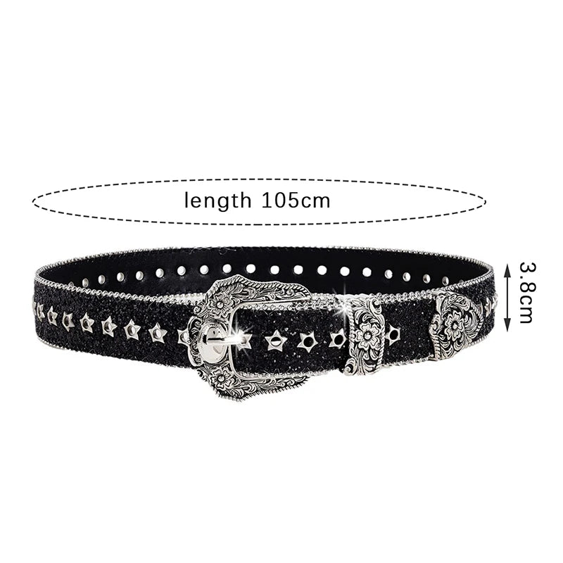Ceinture Vintage Strass – Élégance et Charme Rétro