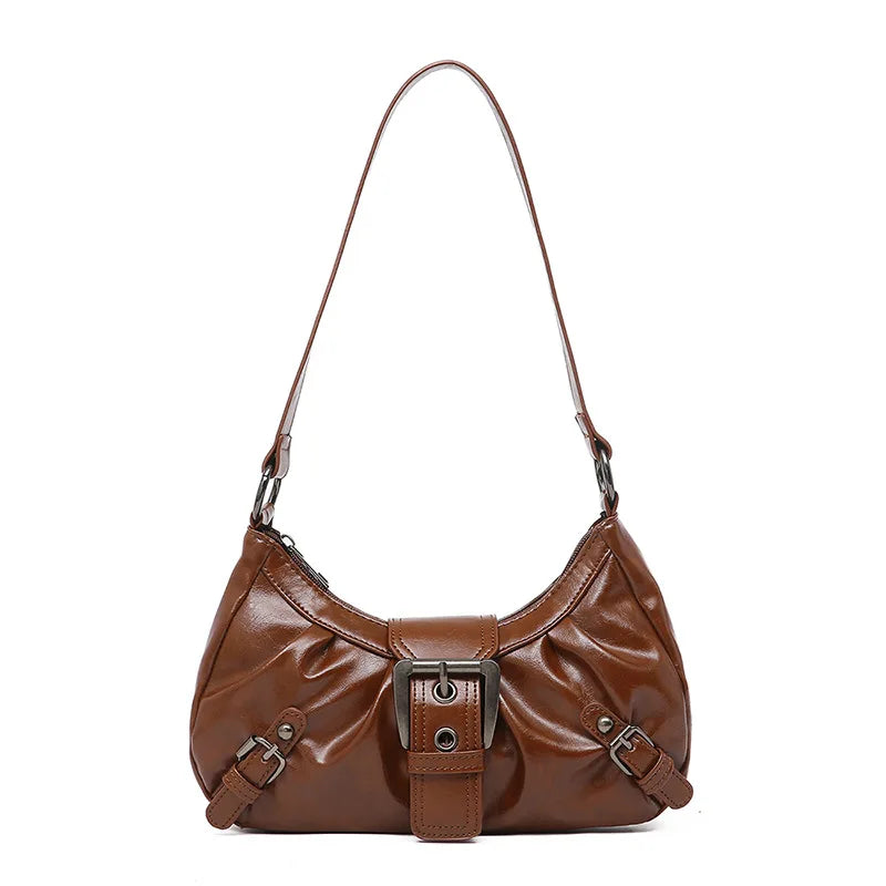 Sac Vintage a base de cuir
