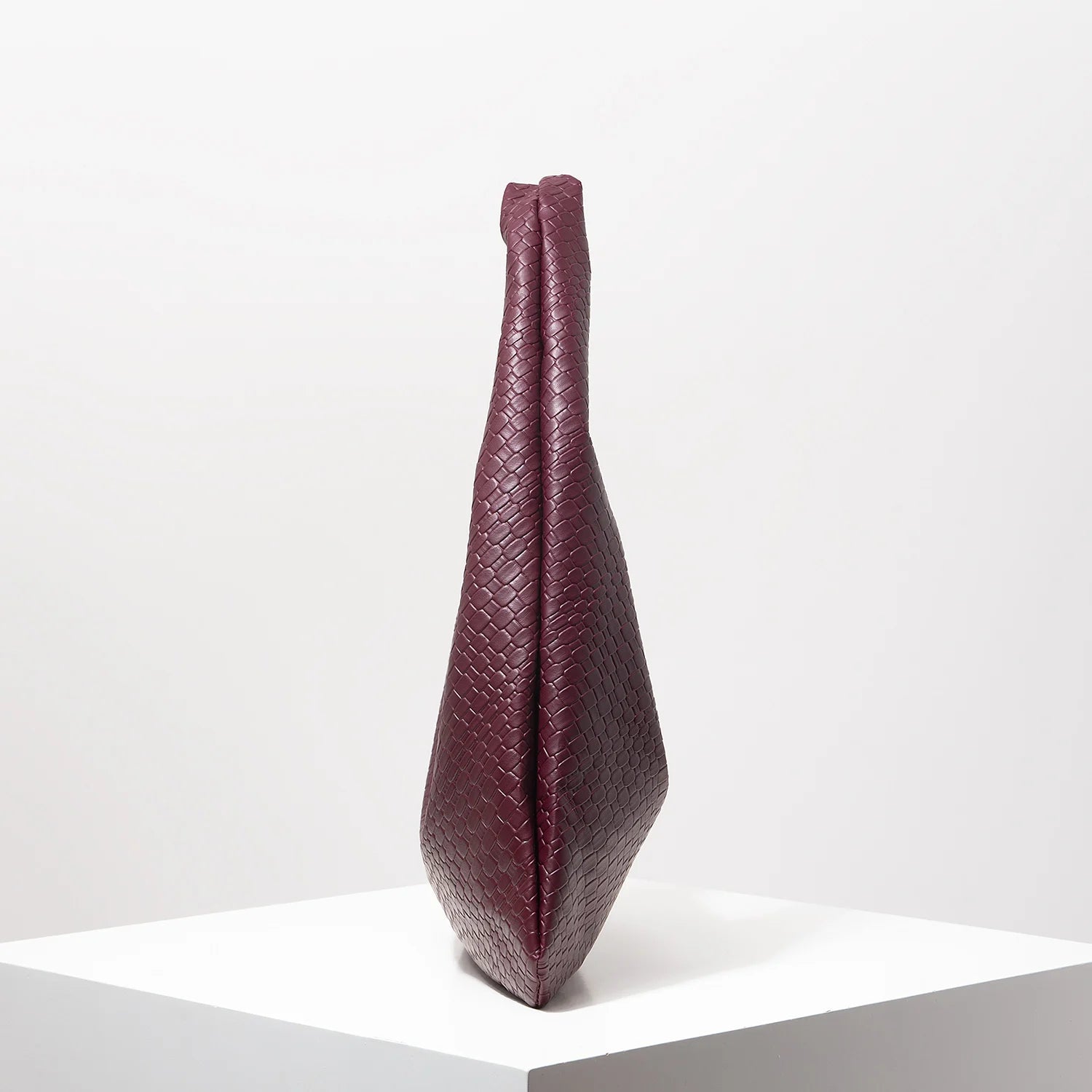 Sac Bandoulière Femme Demi-Lune en Cuir Vintage