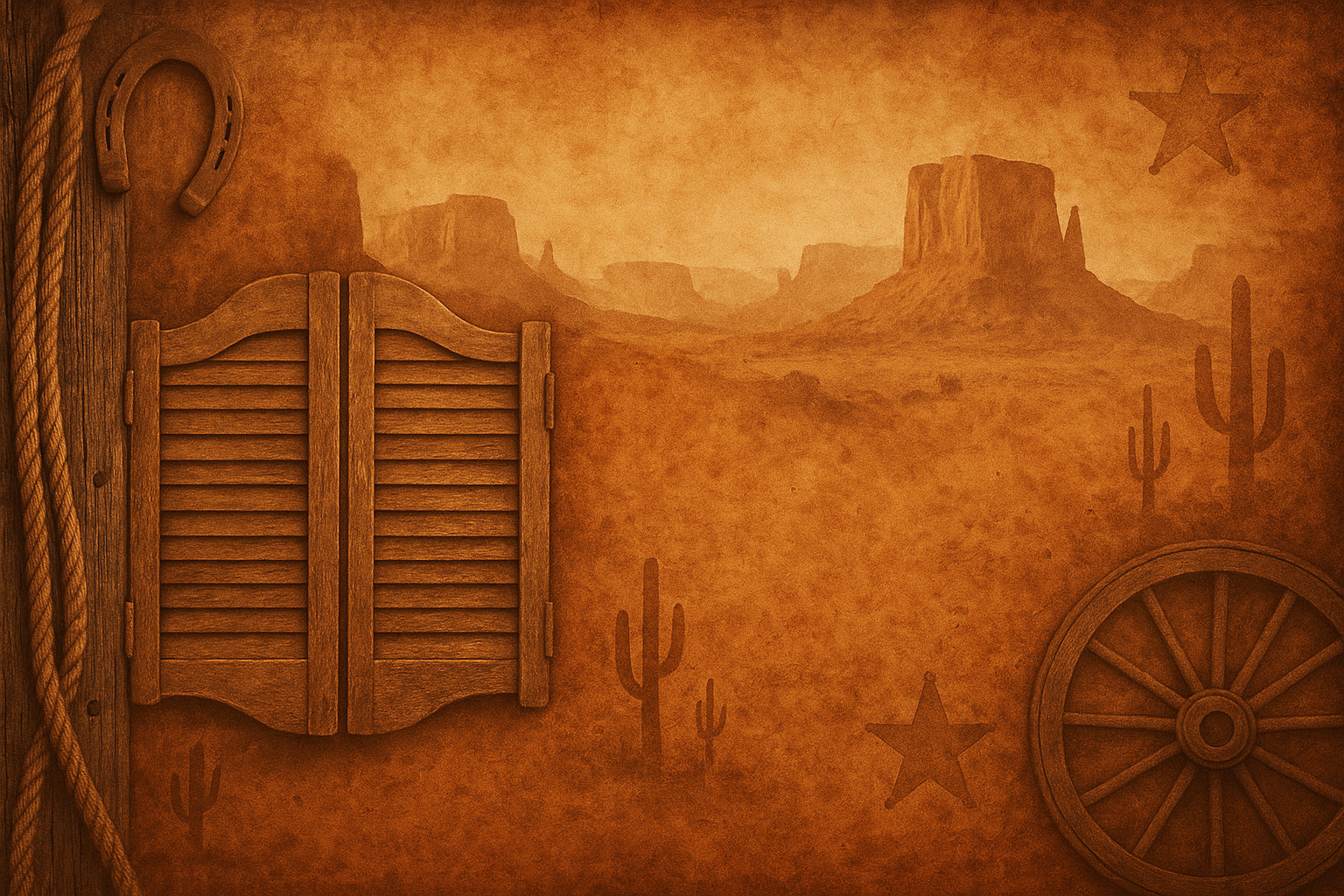 Arrière-plan vintage western